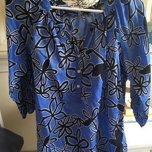 Westbound XL petites 100% cotton blouse